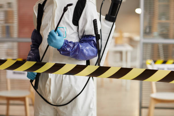Professional Biohazard Cleanup technician working in Cowiche, WA